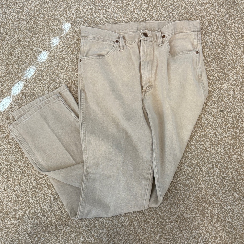 Wrangler cowboy cut khakis